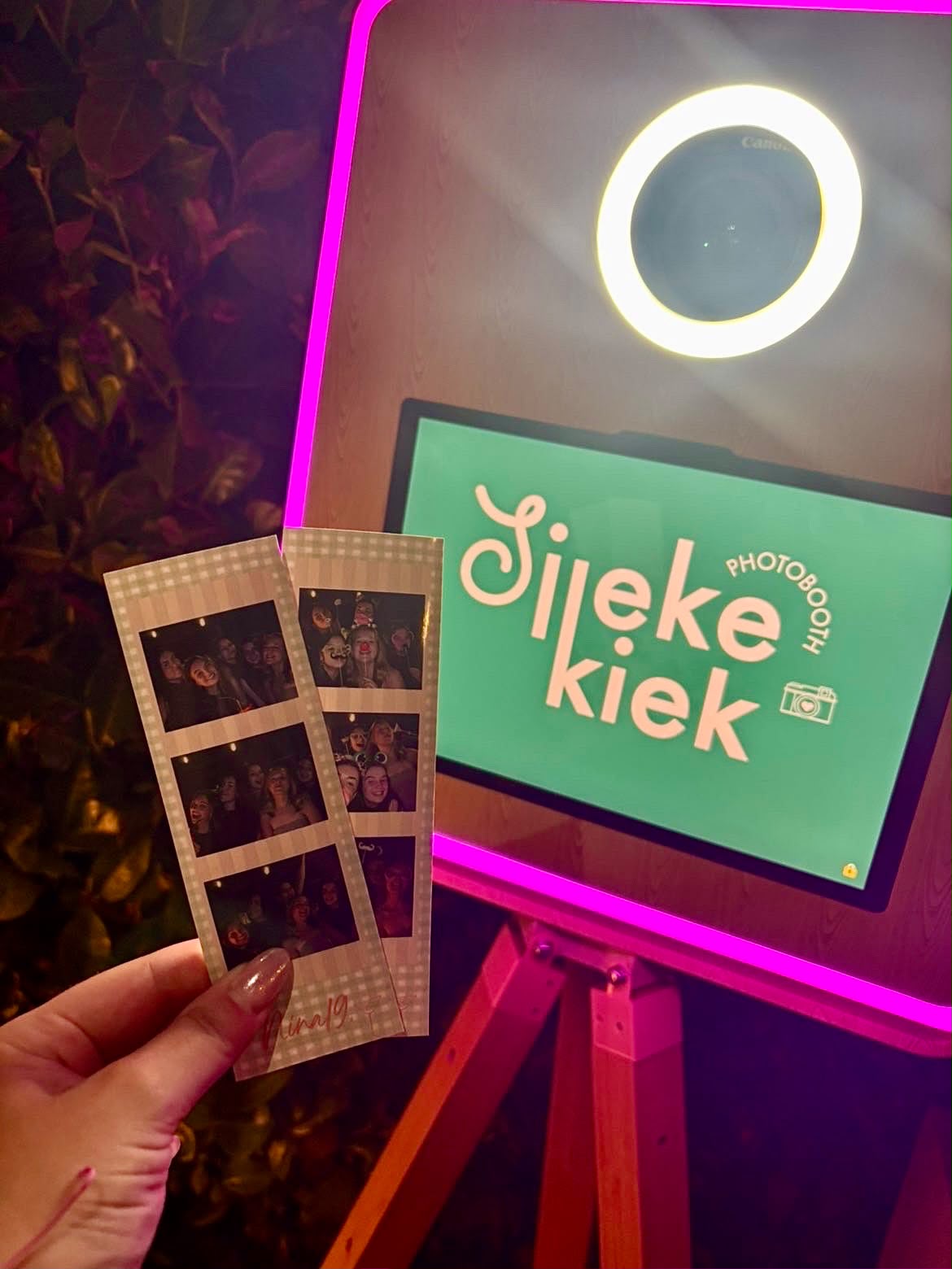 Houten Photobooth